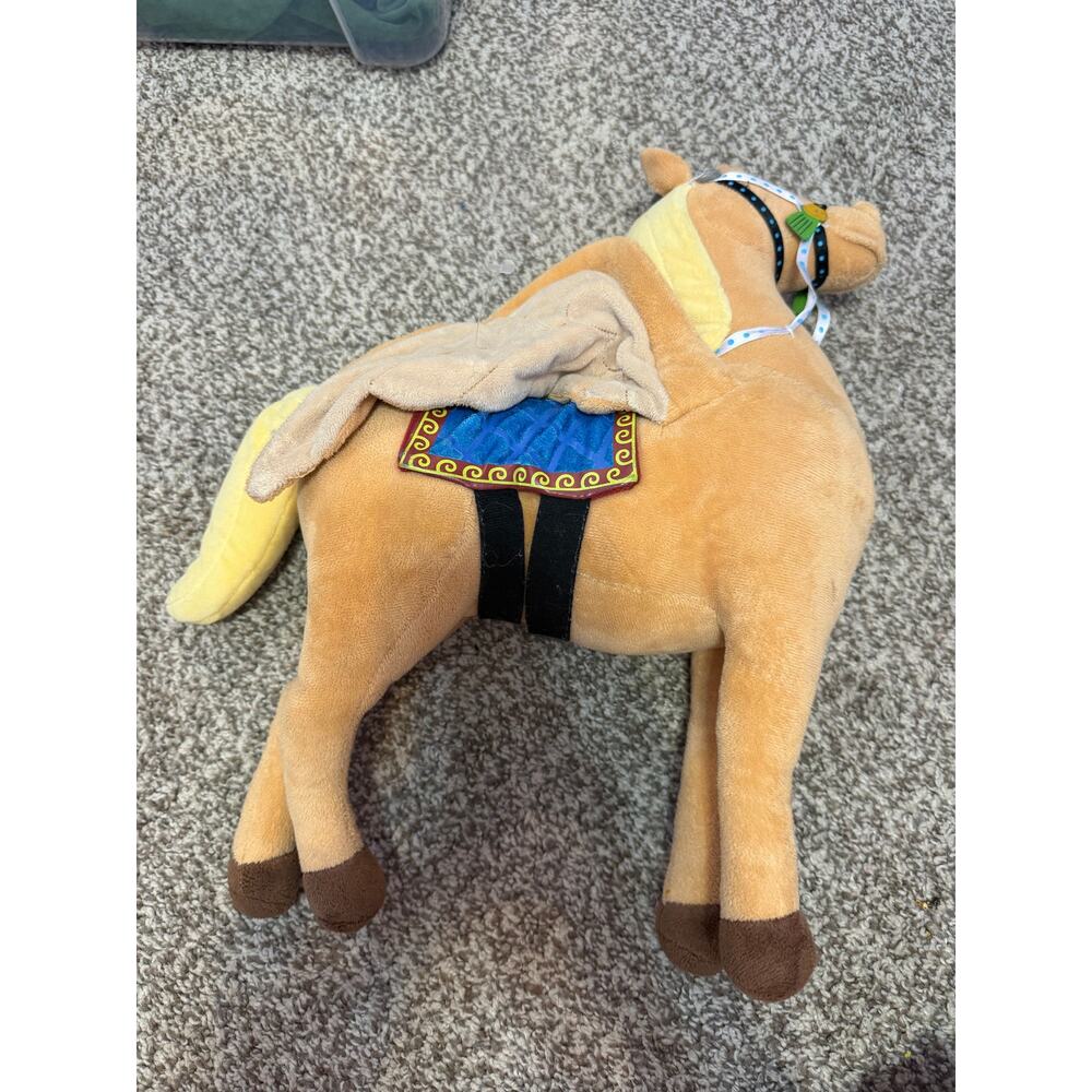 Disney Store Sofia the First Minimus Horse Plush Stuffed Animal with Saddle